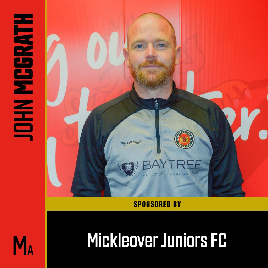 John McGrath (Manager) – Mickleover Football Club